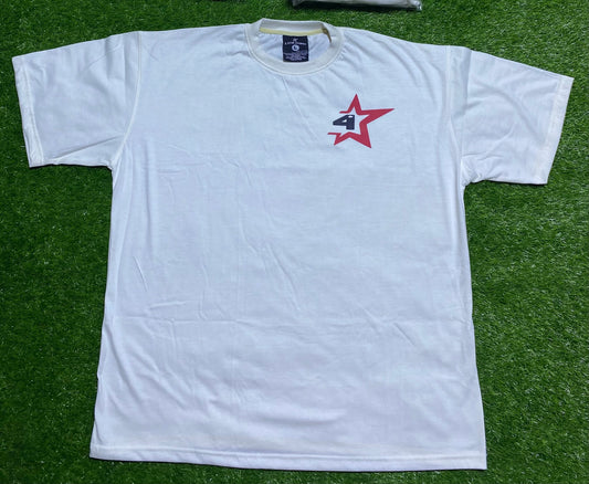 4 Star Crème Crewneck T-shirt